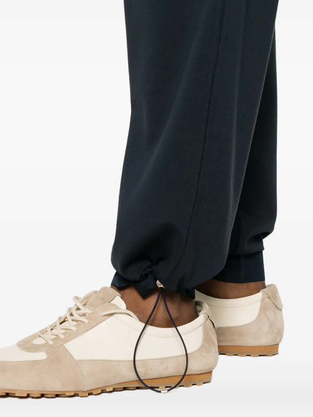 Herno Broek met trekkoord Blauw