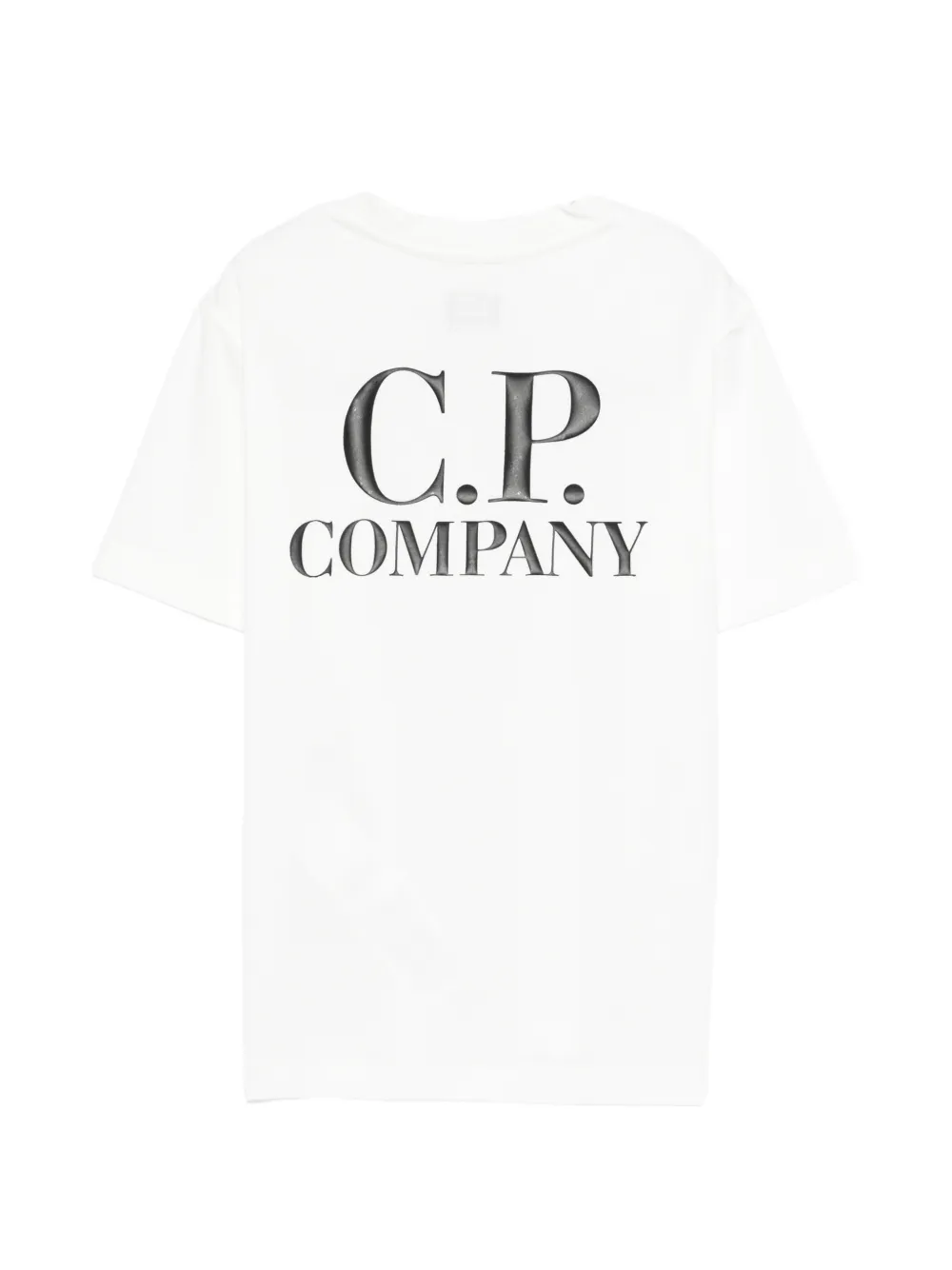 C.P. Company Kids T-shirt met logoprint Wit