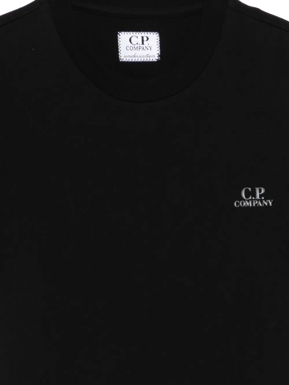 C.P. Company Kids T-shirt met logoprint Zwart