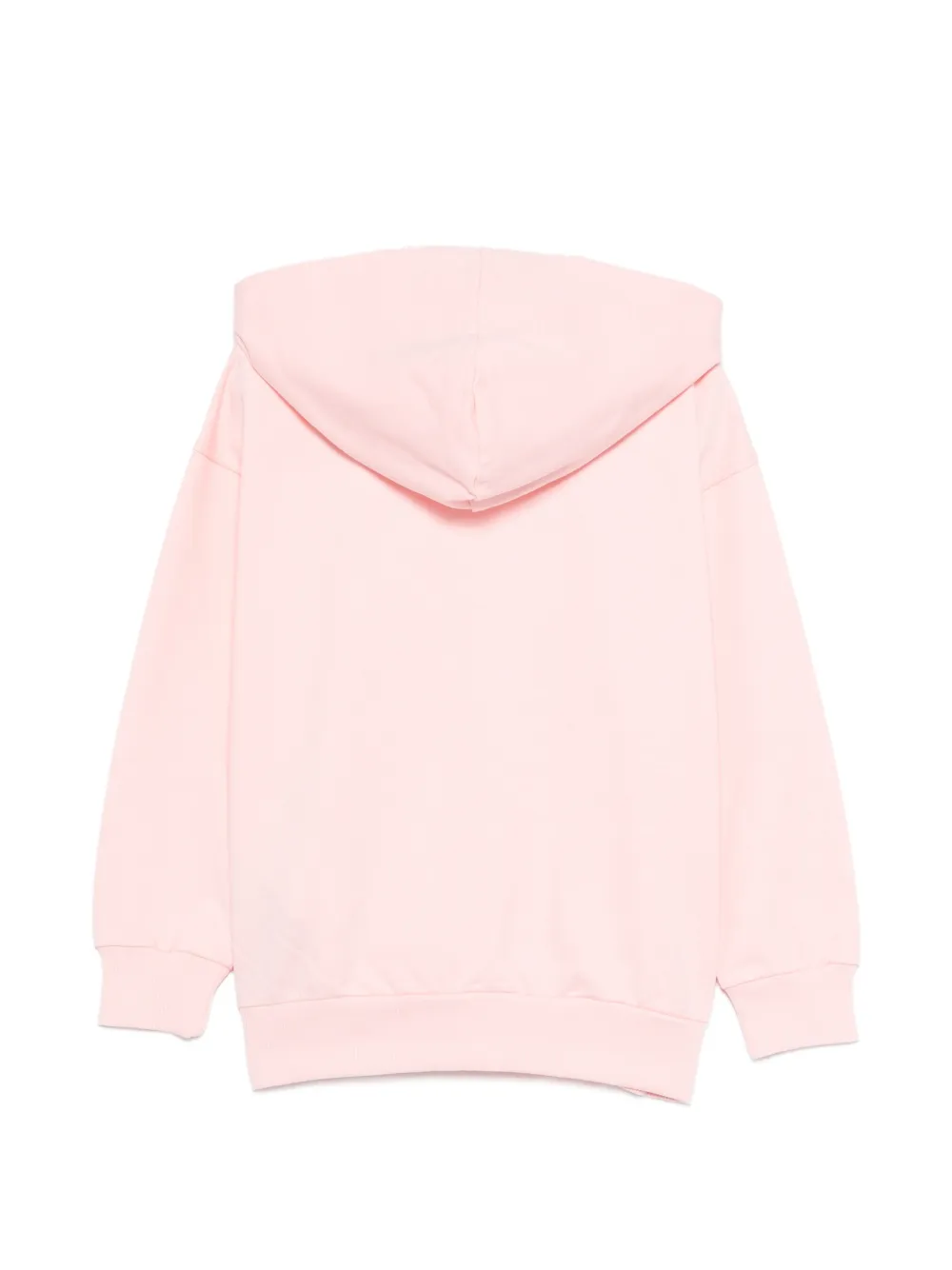 Moschino Kids Hoodie met teddybeerpatroon Roze