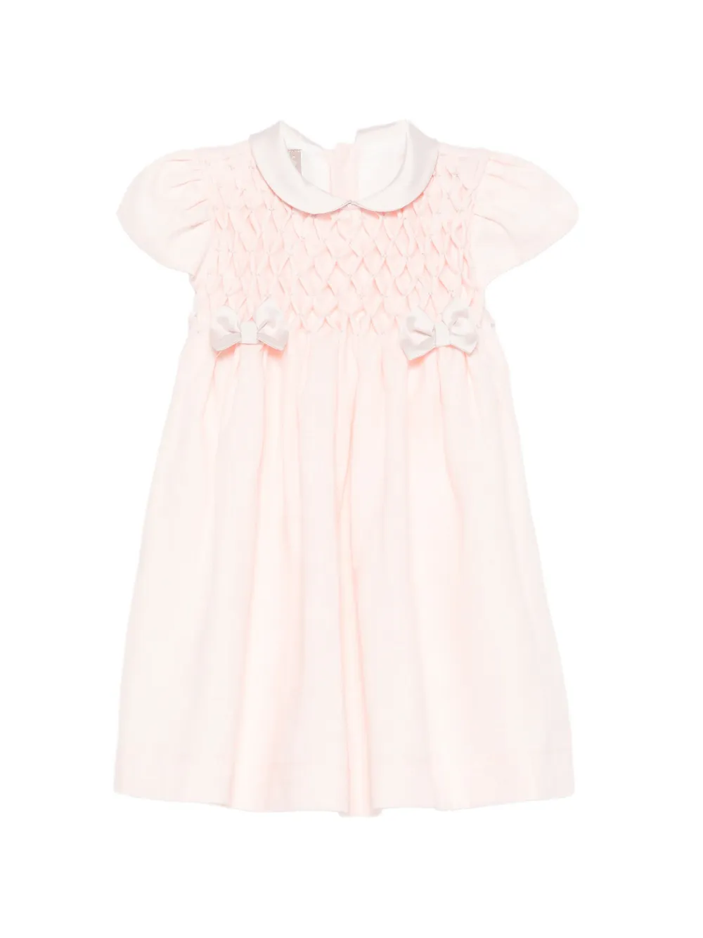 La Stupenderia smocked bow dress - Rosa
