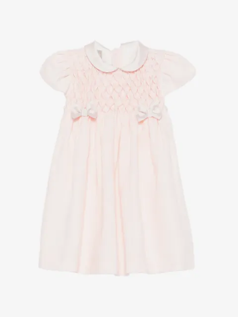 La Stupenderia smocked bow dress