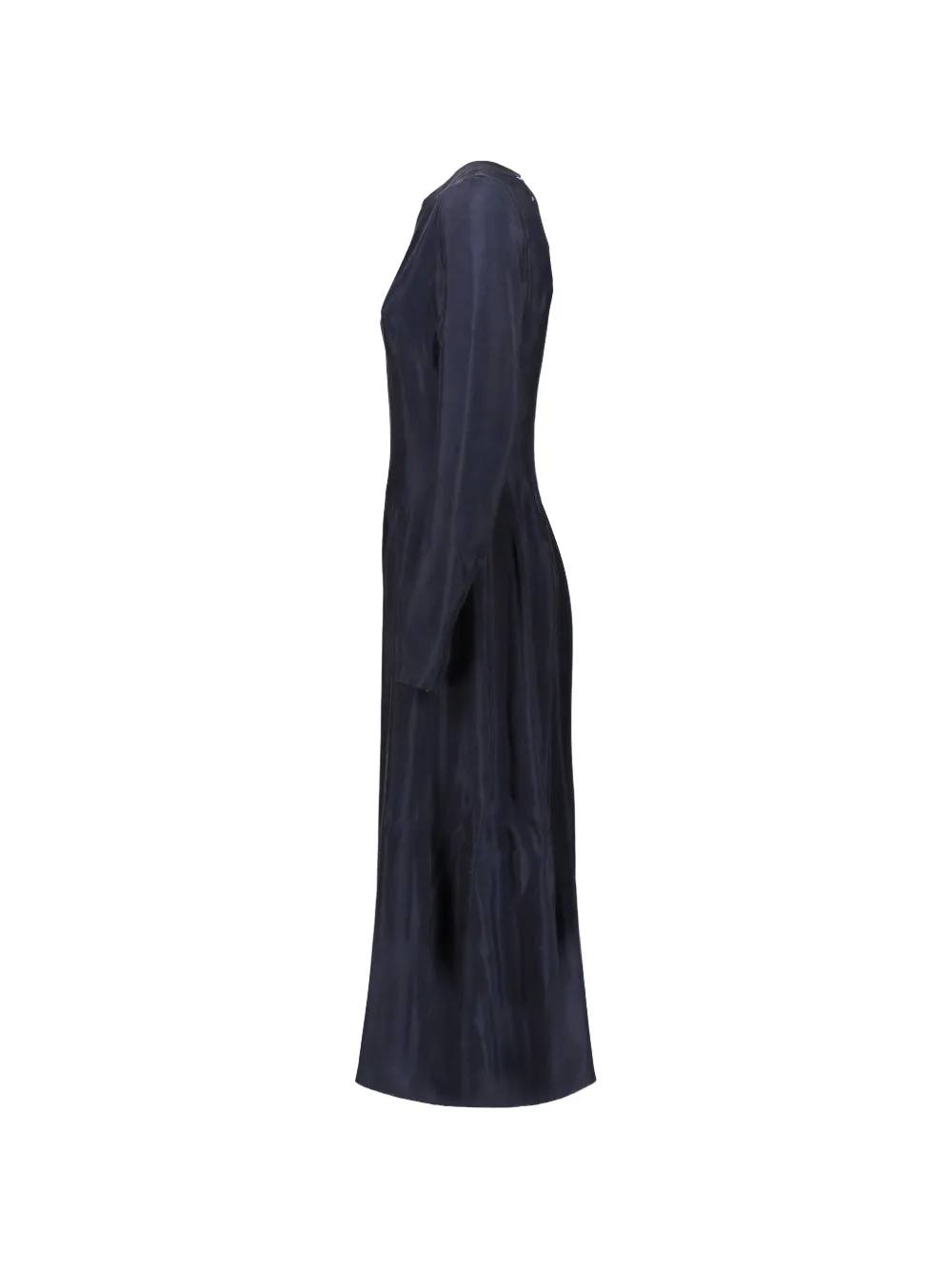 Maison Margiela Maxi-jurk met lange mouwen Blauw