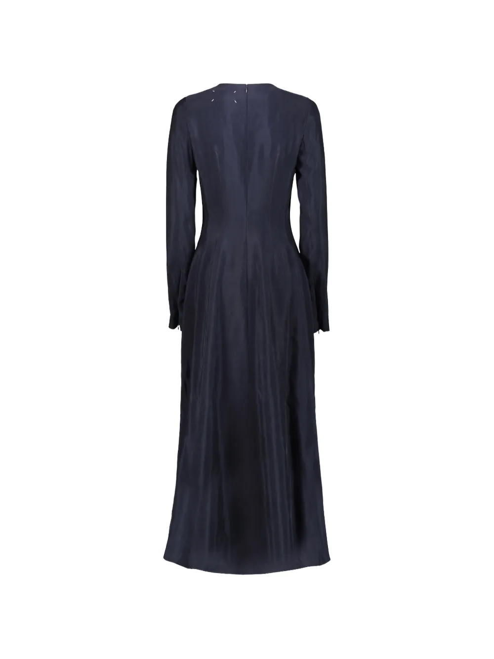 Maison Margiela Maxi-jurk met lange mouwen Blauw