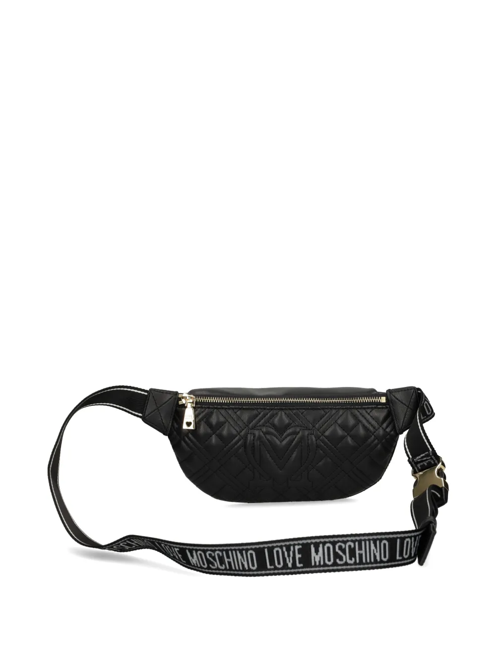Love Moschino Gewatteerde heuptas Zwart