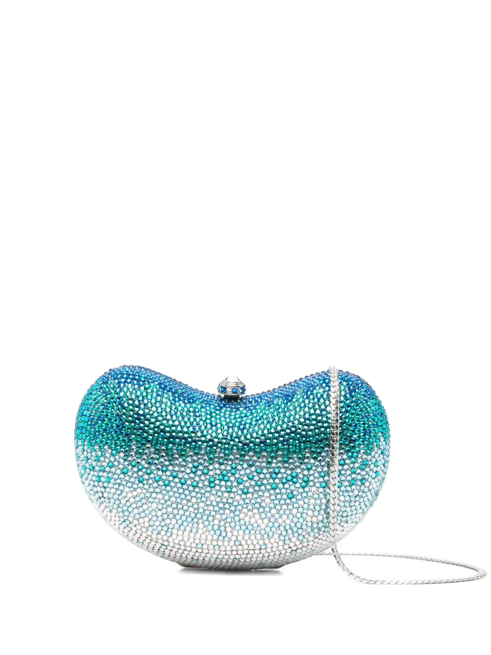 San Blas embellished clutch bag - Blu