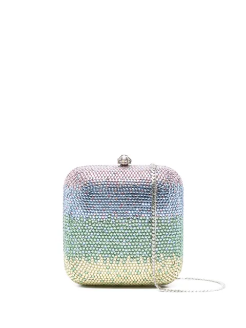 San Blas square multicolour clutch bag