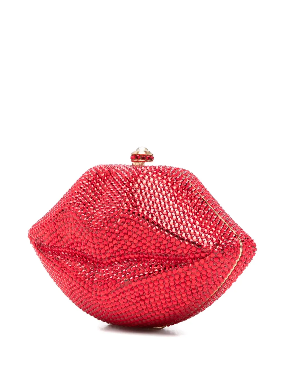  San Blas Kiss Passion Lips Clutch Bag - Red 