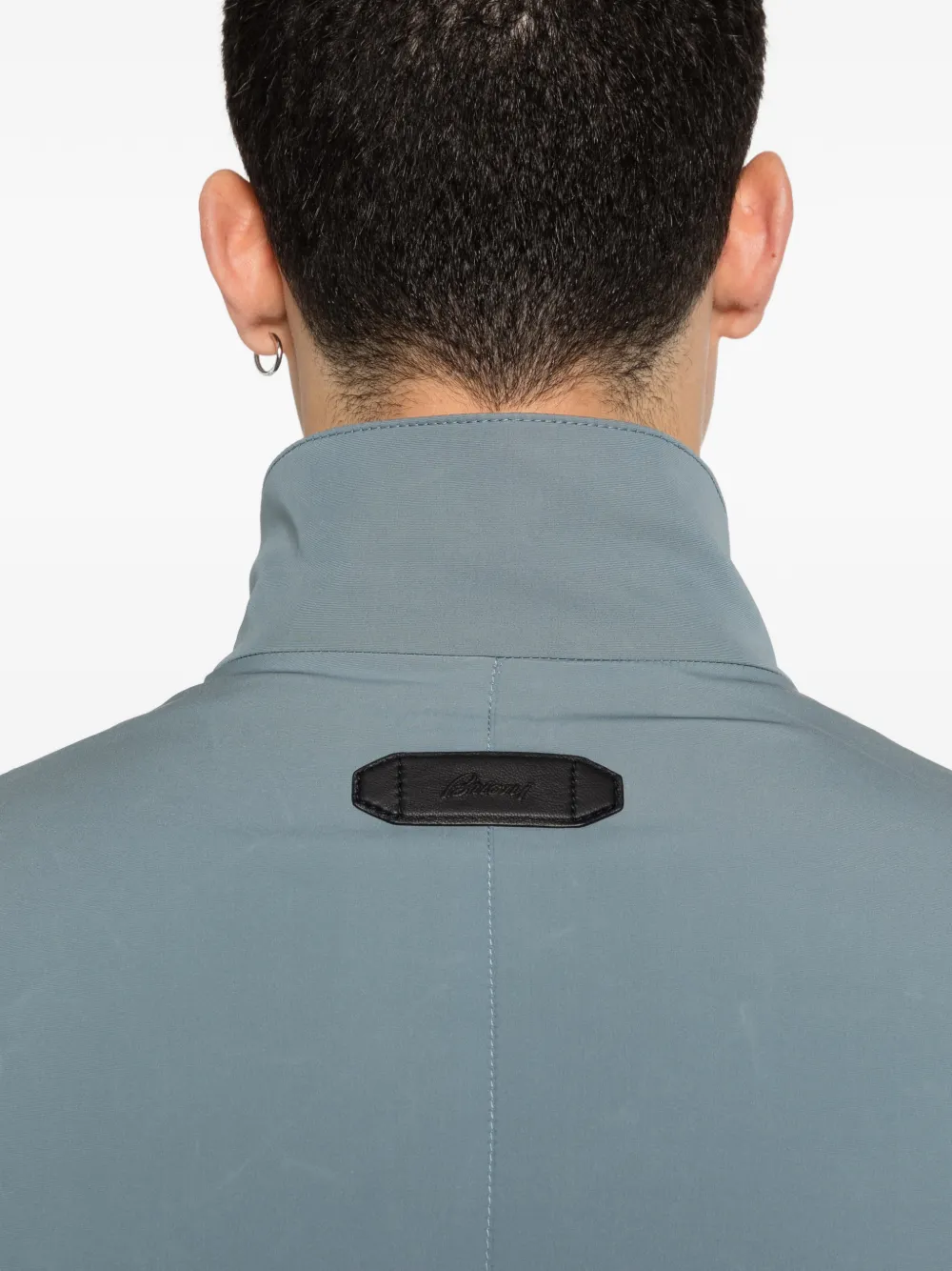 Brioni Jack met rits Blauw