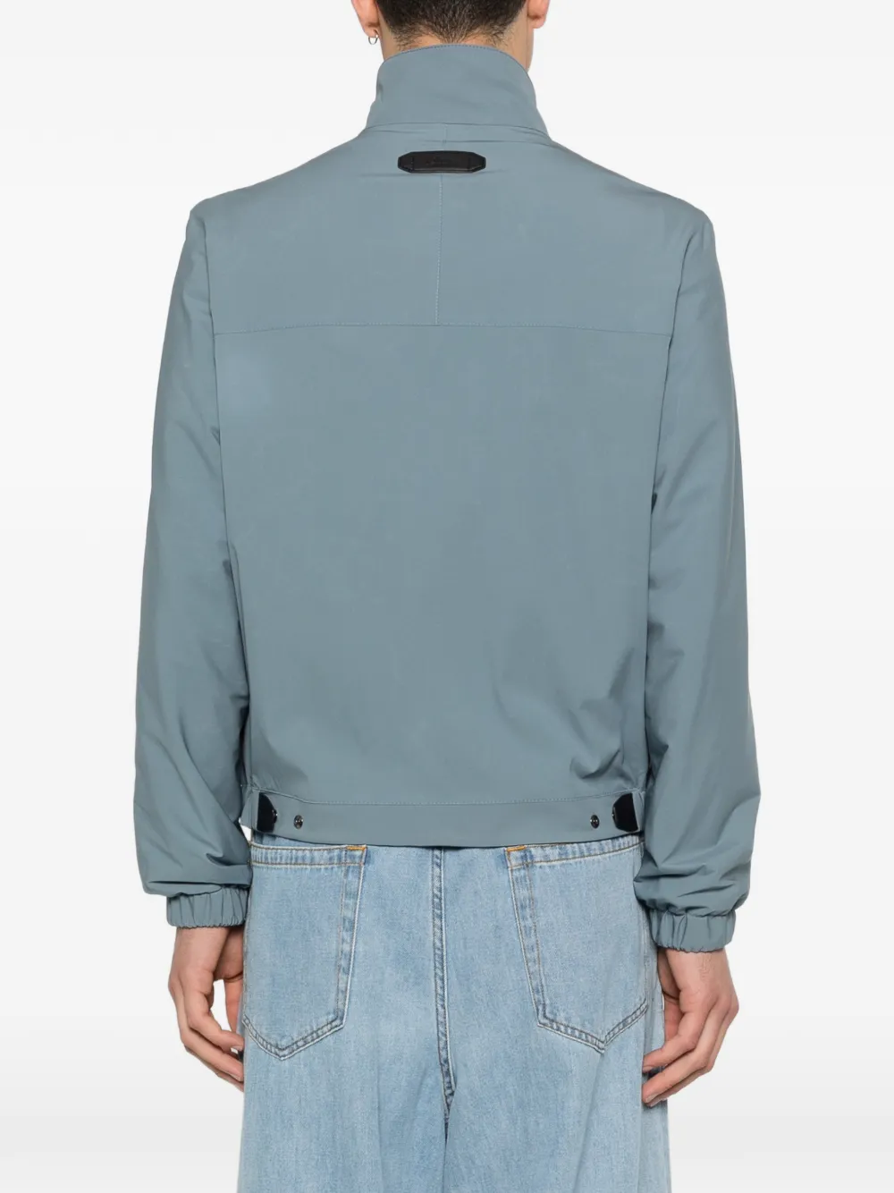 Brioni Jack met rits Blauw