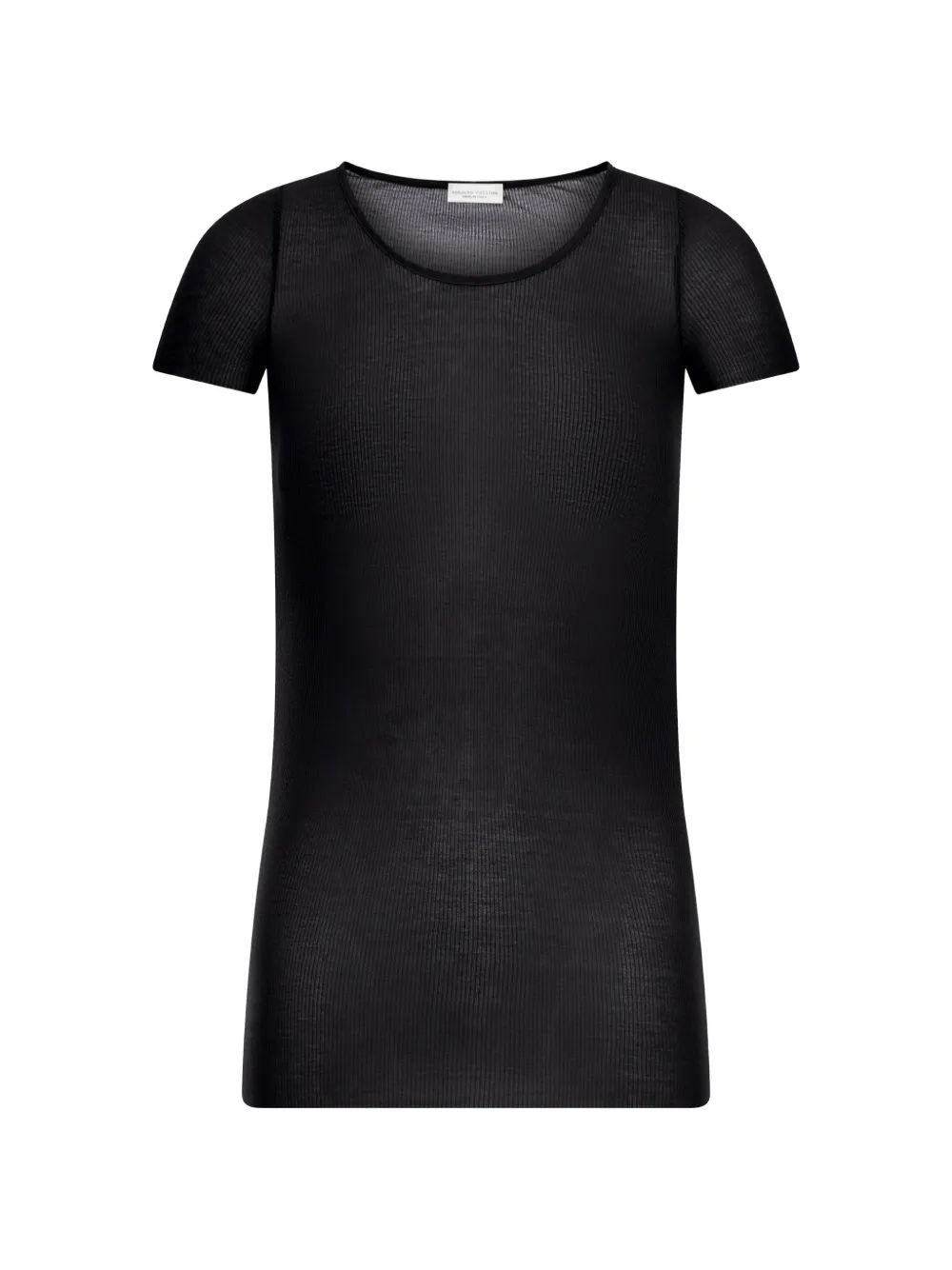Roberto Collina ribbed T-shirt - Nero