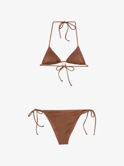 MC2 Saint Barth Kids charm triangle bikini