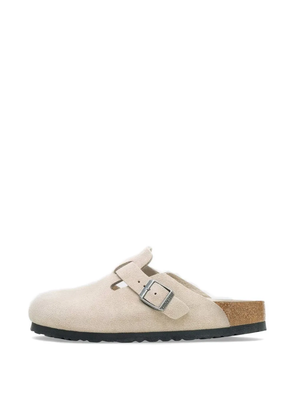 Birkenstock Boston suede slippers - Toni neutri