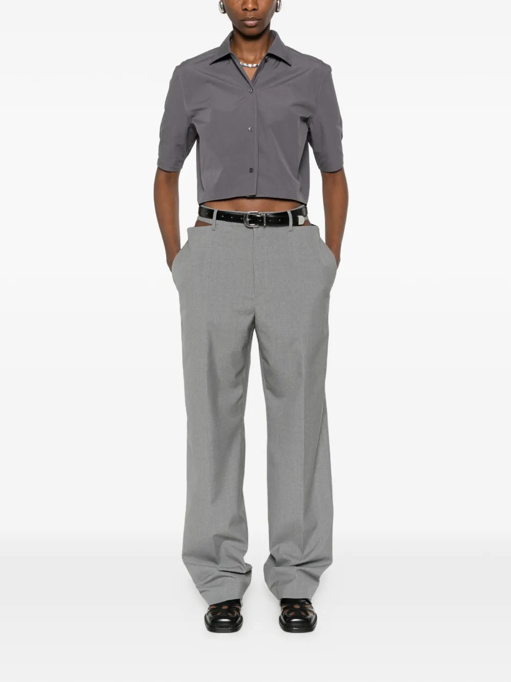  Jil Sander Short-sleeve Shirt - Grey 