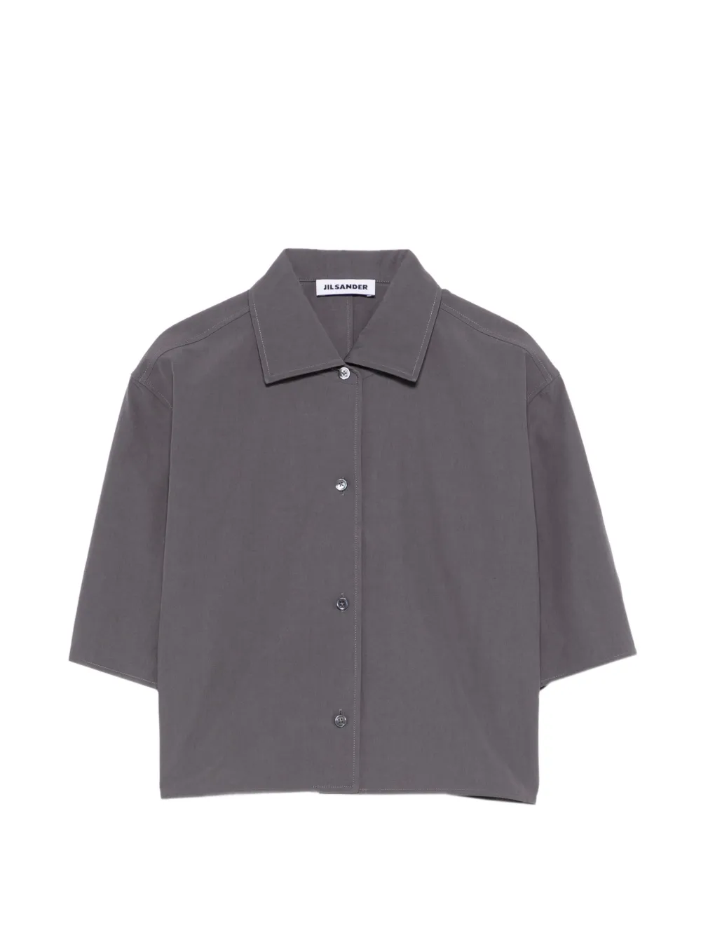 Jil Sander Camicia a maniche corte - Grigio