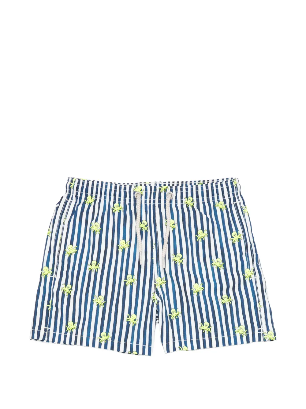 MC2 Saint Barth Kids Costume da bagno Jean Lighting a righe - Blu