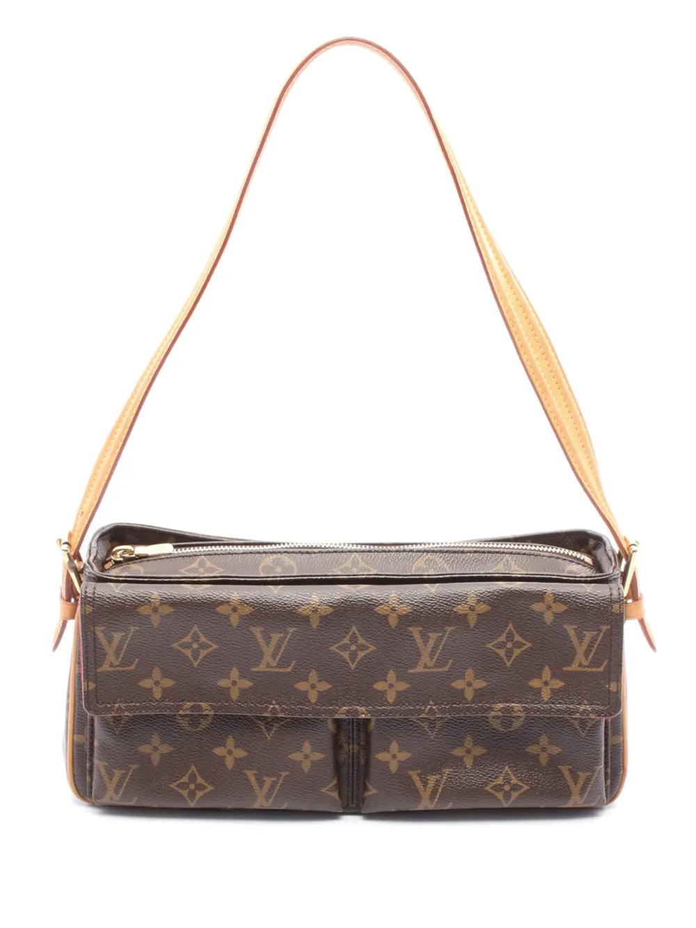 Louis Vuitton Pre-Owned 2004 Monogram Viva Cite MM shoulder bag - Marrone