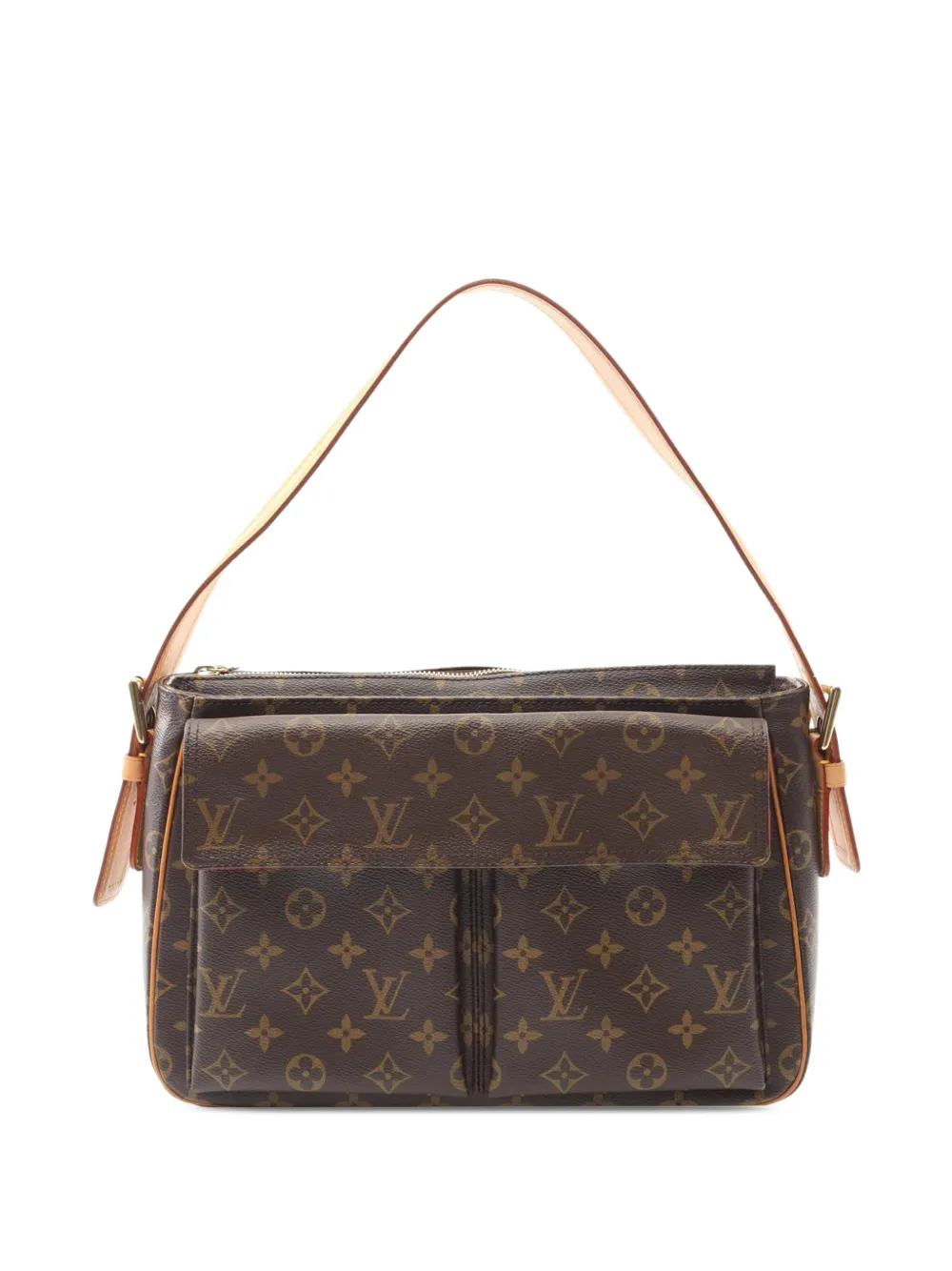 Louis Vuitton Pre-Owned 2005 Monogram Viva Cite GM shoulder bag - Marrone