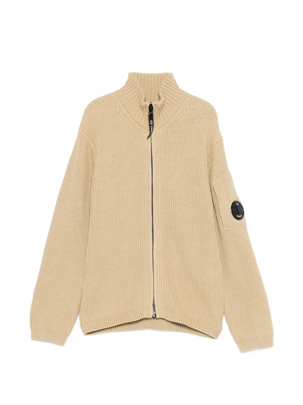 C.P. Company Kids zip-up cardigan - Toni neutri