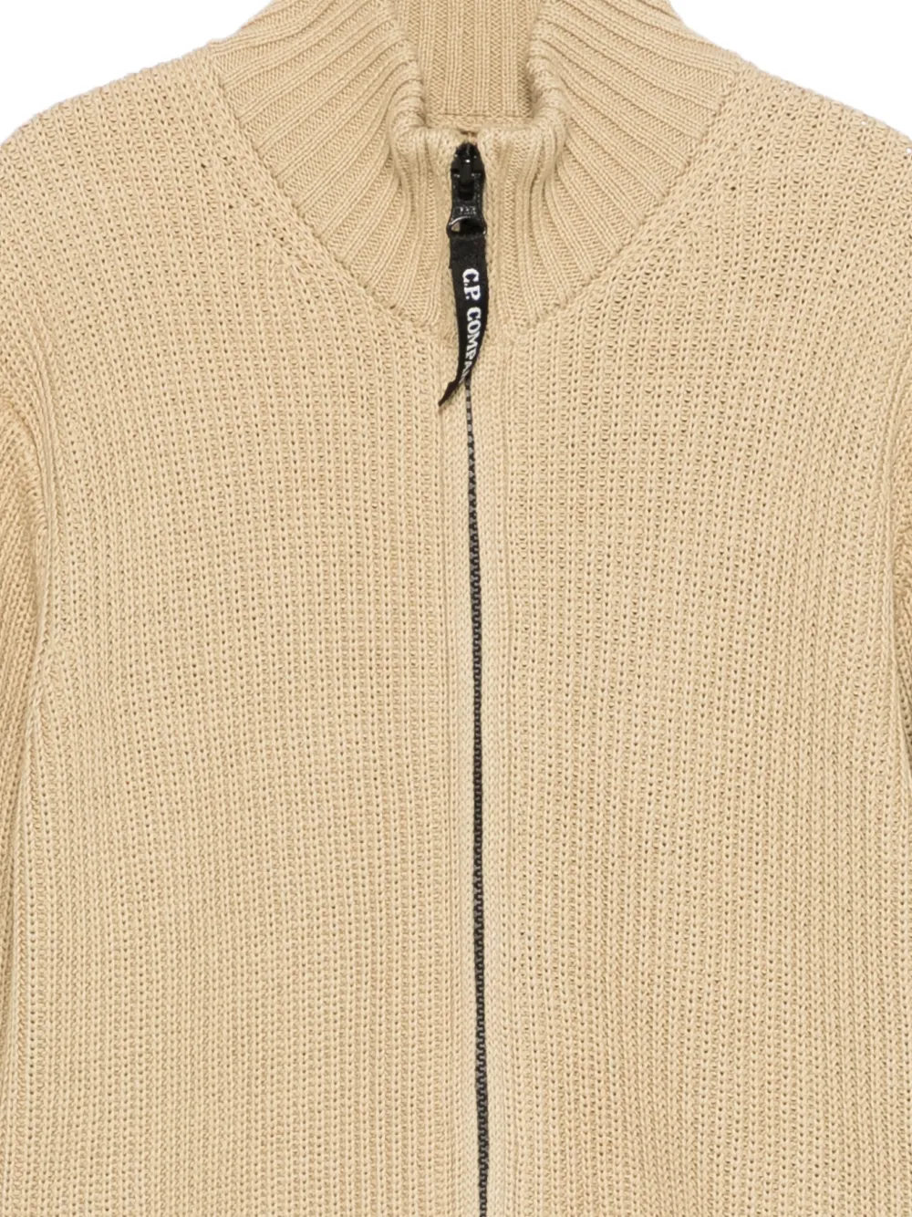 C.P. Company Kids Vest met rits Beige