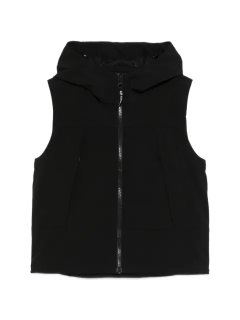 C.P. Company Kids zip-up hooded sleeveless gilet