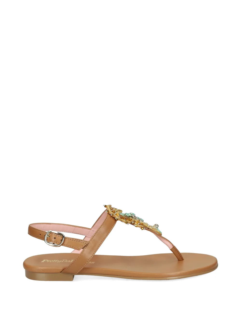 Pretty Ballerinas Judy verfraaide sandalen Beige