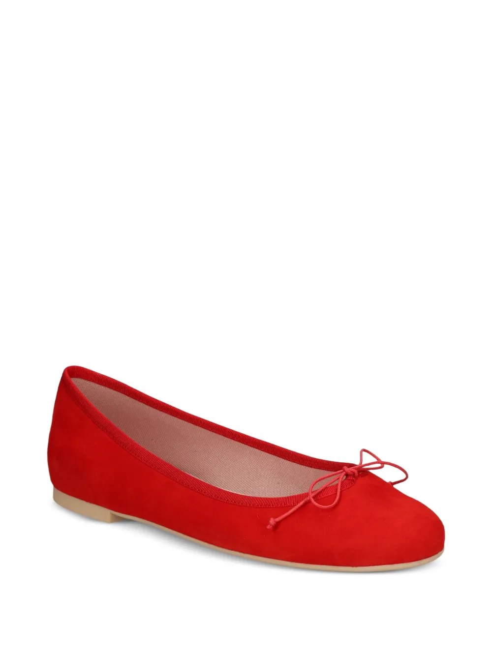  Pretty Ballerinas Nicole Tie-detail Ballet Flats - Red 