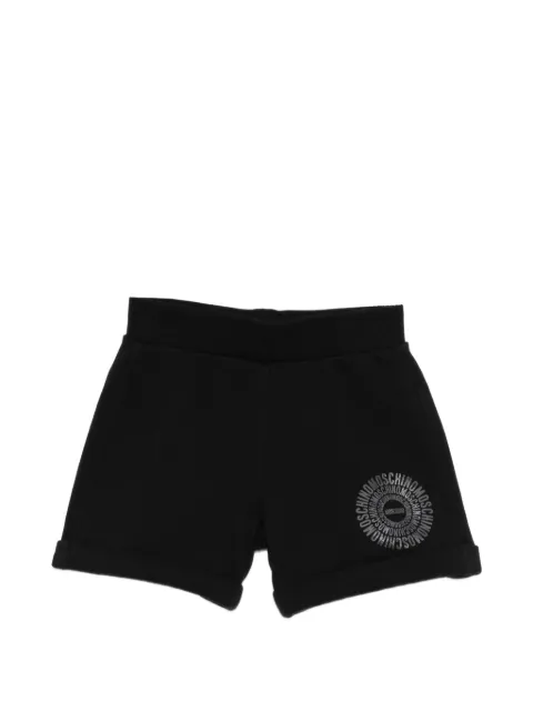Moschino Kids shorts con logo estampado