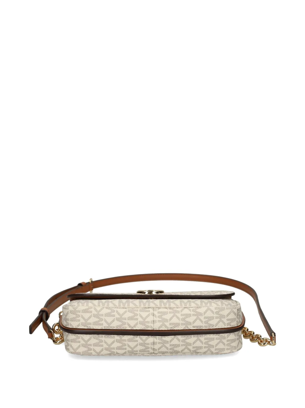 Michael Kors Kleine Nolita crossbodytas met logo Beige
