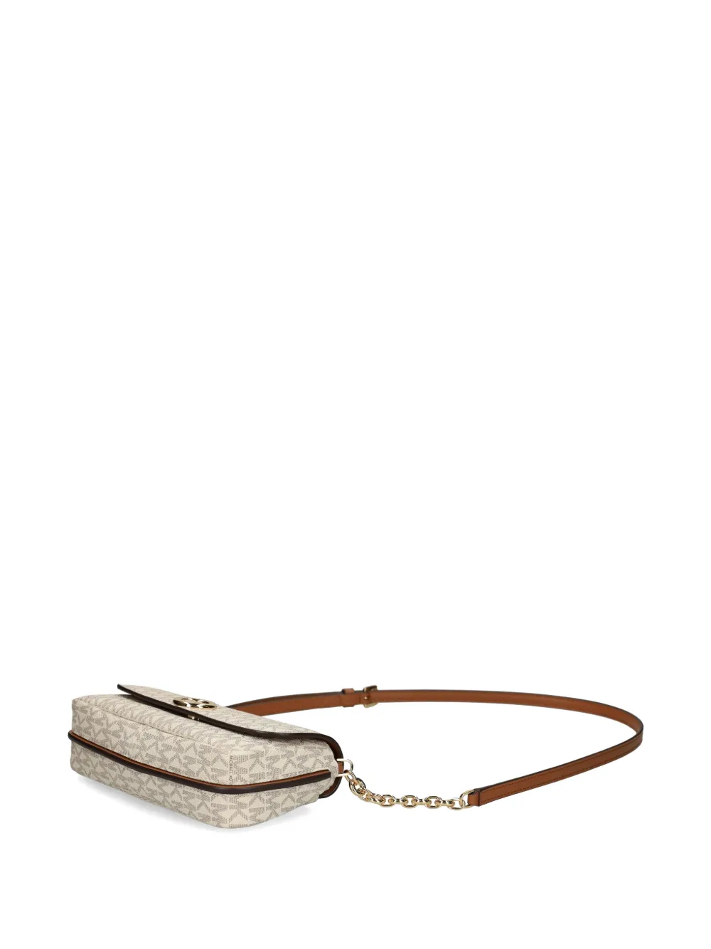 Michael Kors Kleine Nolita crossbodytas met logo Beige
