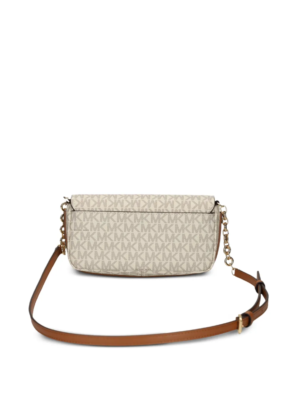 Michael Kors Kleine Nolita crossbodytas met logo Beige