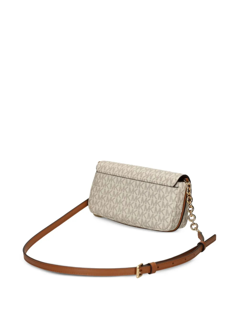 Michael Kors Kleine Nolita crossbodytas met logo Beige