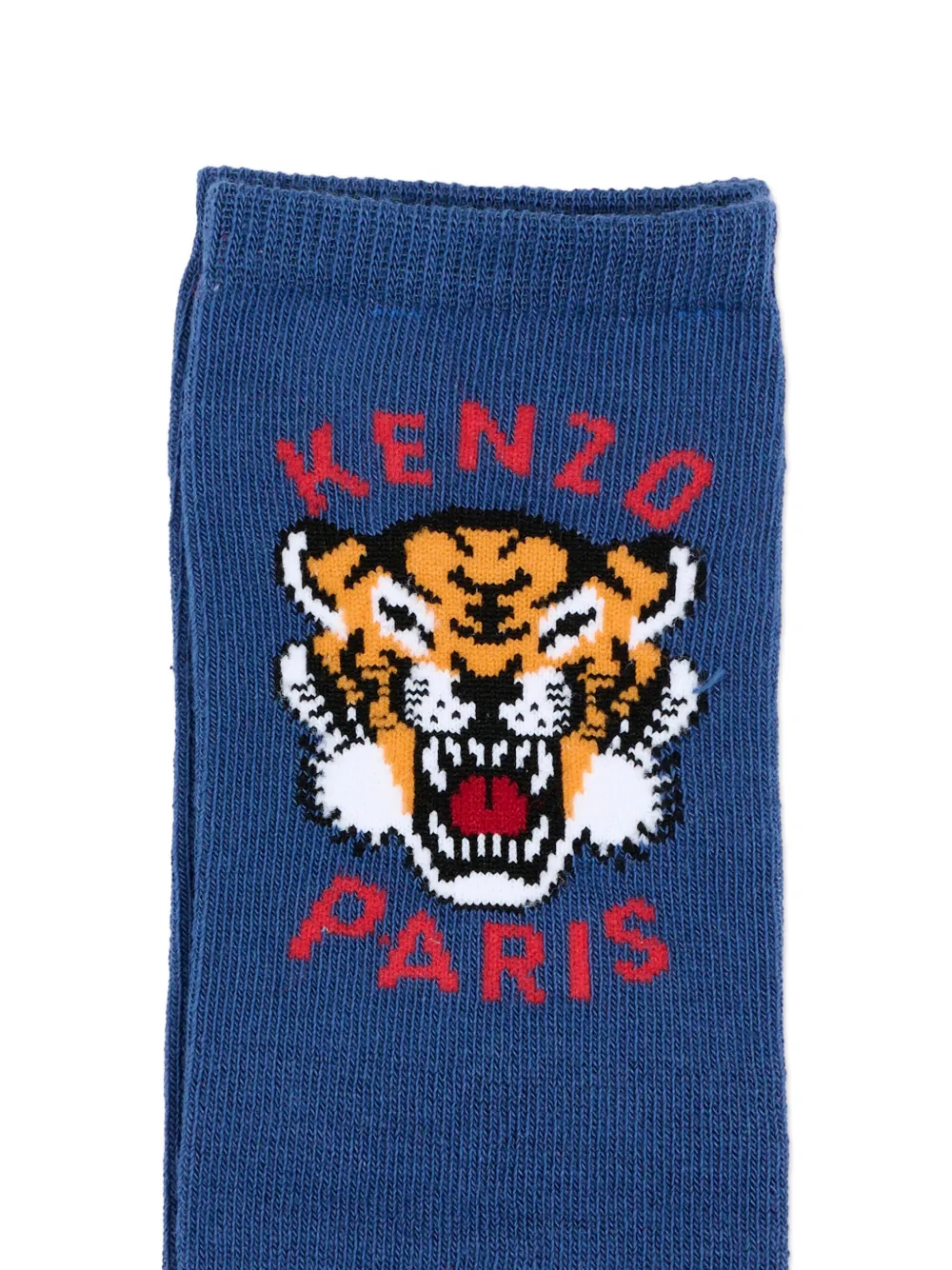  Kenzo Kids Tiger Graphic Socks - Blue 