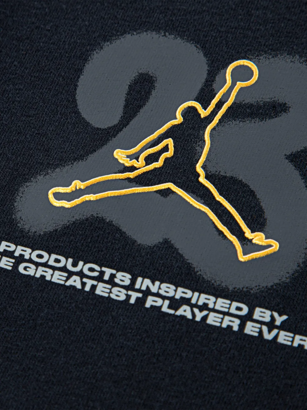 Jordan Kids Grafisch T-shirt Zwart