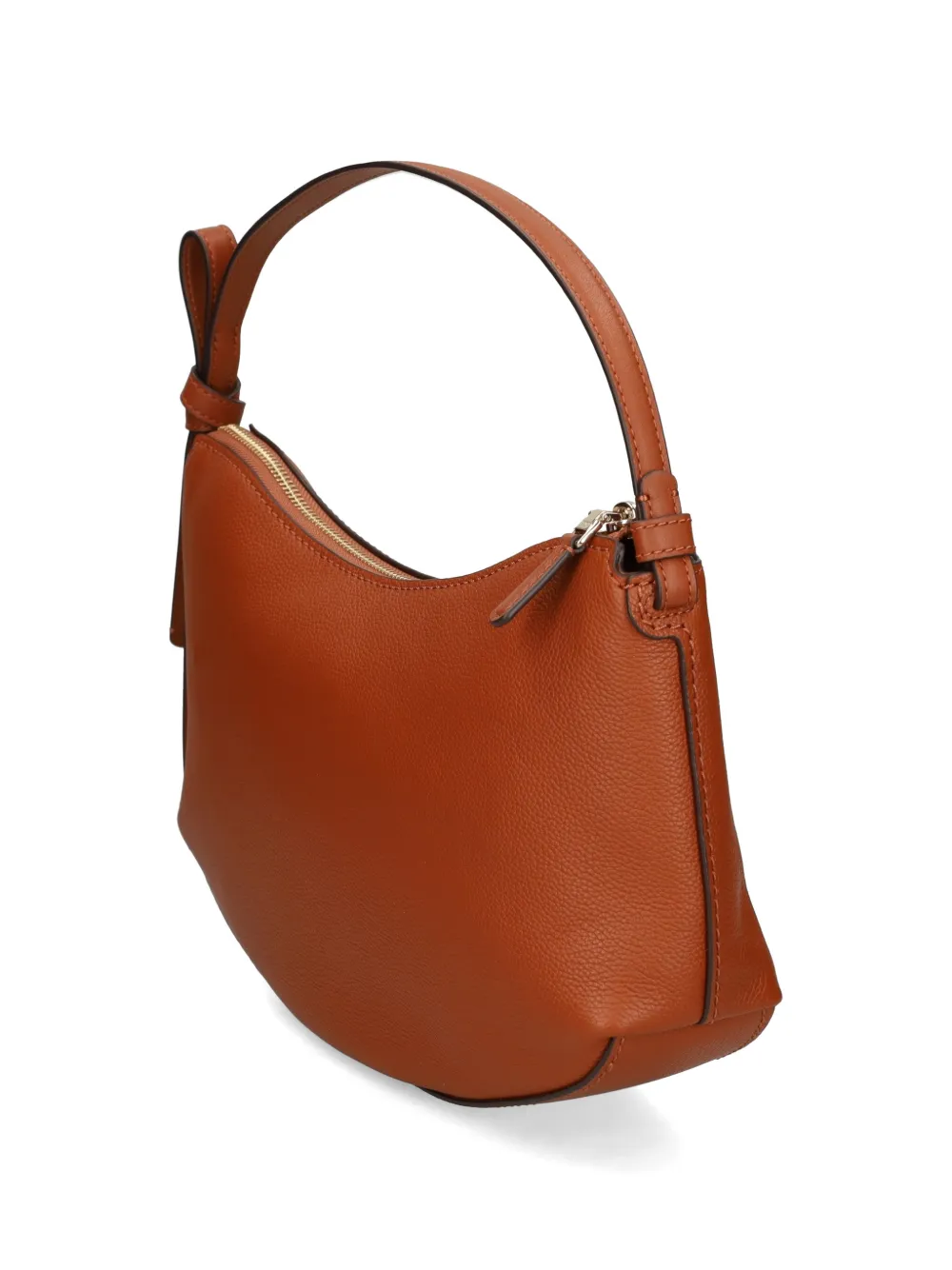 Kate Spade Loop Zip Leather Shoulder Bag - Brown 