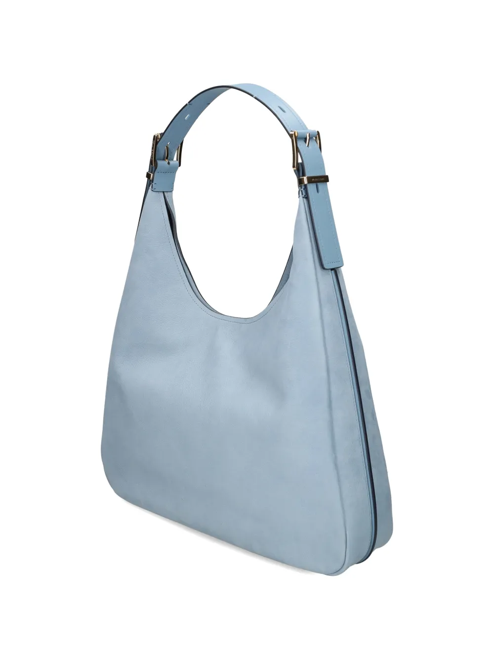Michael Kors Grote Nolita leren schoudertas Blauw