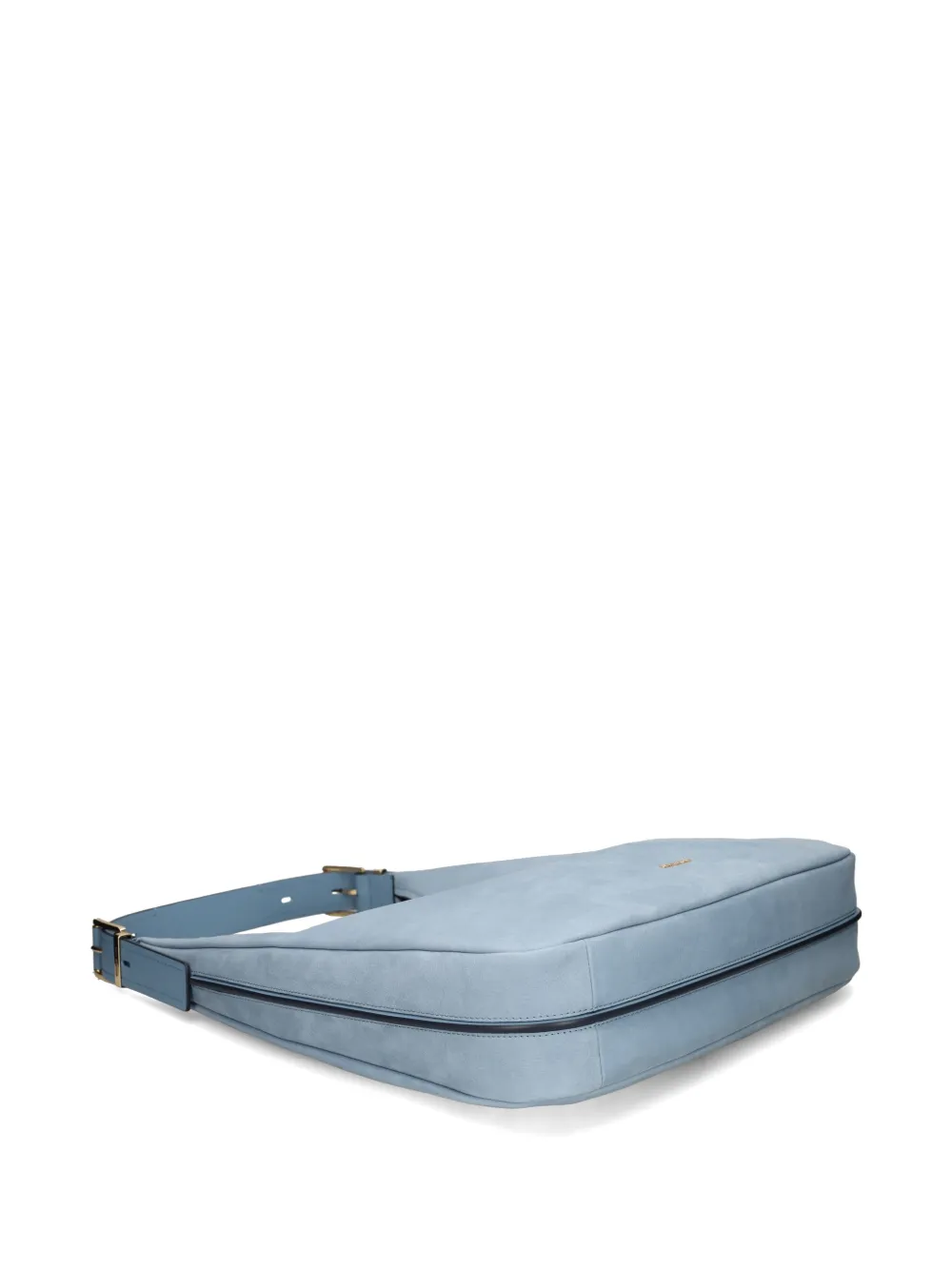 Michael Kors Grote Nolita leren schoudertas Blauw