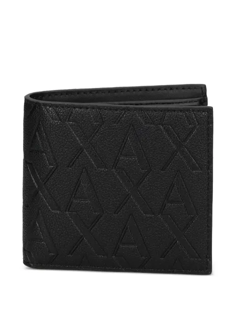 Armani Exchange logo-embossed wallet