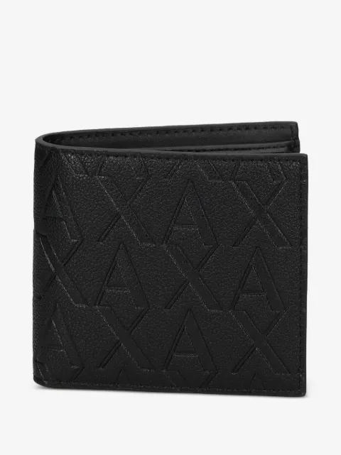 Armani Exchange logo-embossed wallet