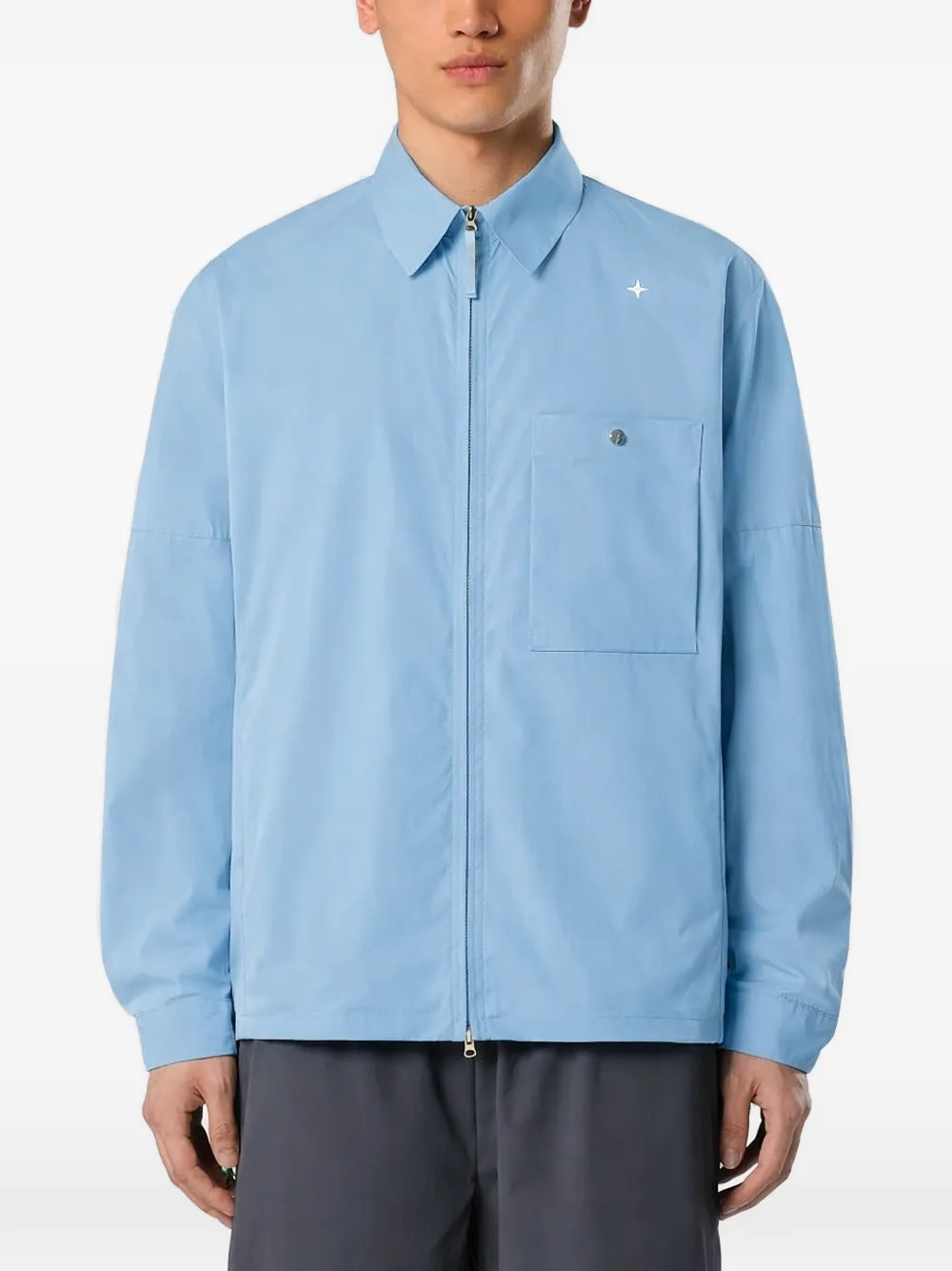 Stone Island ジップ オーバーシャツ | Image 2