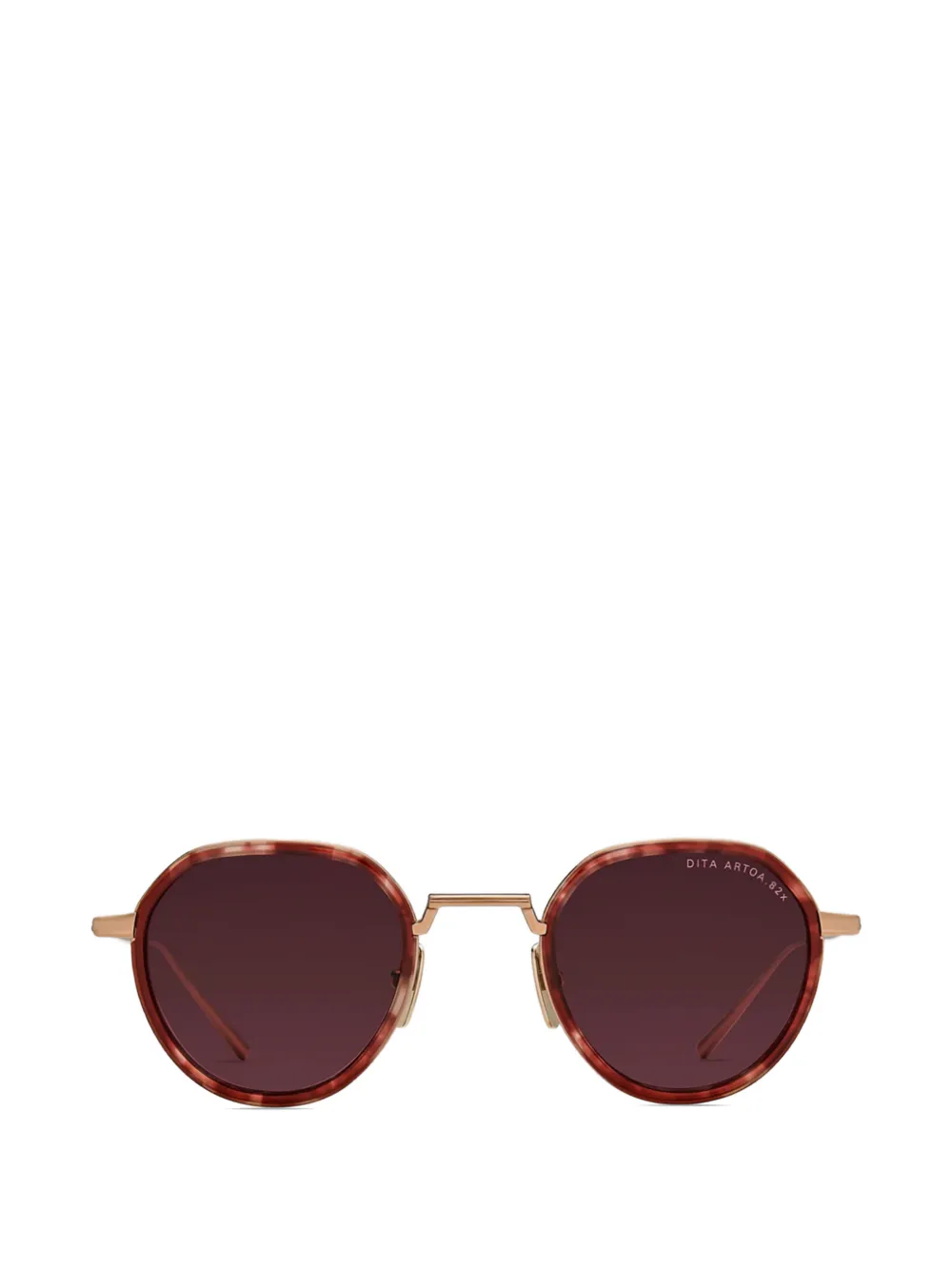 Dita Eyewear Artoa.82X oval-frame sunglasses - Marrone