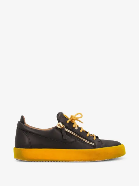 Giuseppe Zanotti Vintage zip leather sneakers