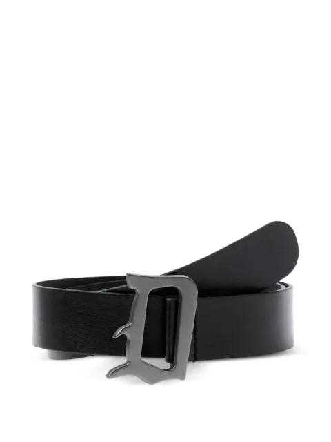 DONDUP KIDS d-buckle leather belt