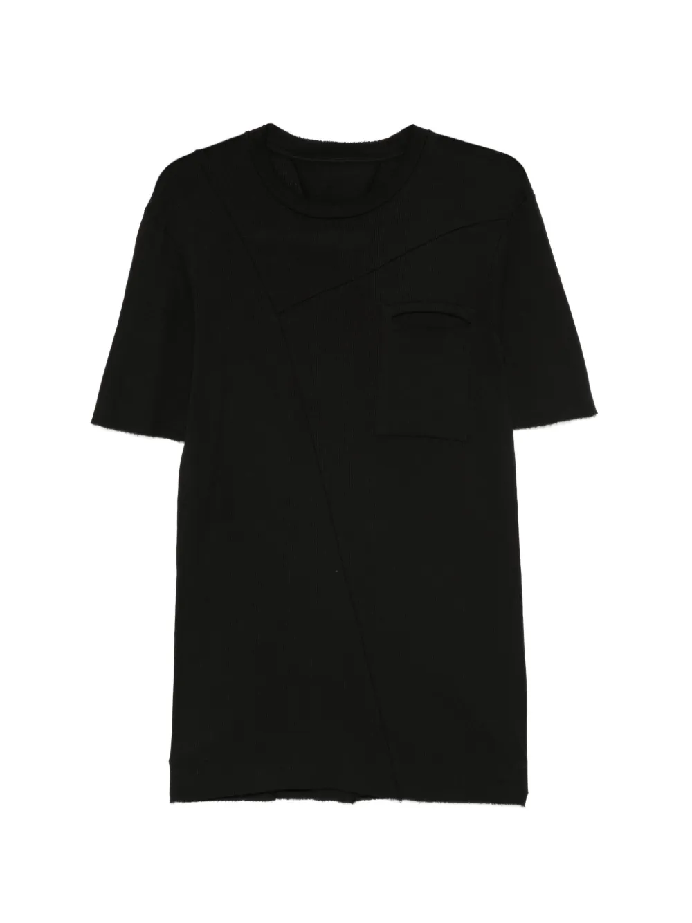 Masnada patch-pocket T-shirt | Black | Image 1