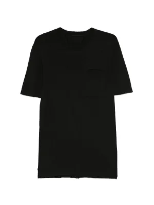 H.　Rick Owensブラック コットン Tシャツ Sサイズ Rick Owens スタッズ オーガニックコットン Tシャツ | ブラック