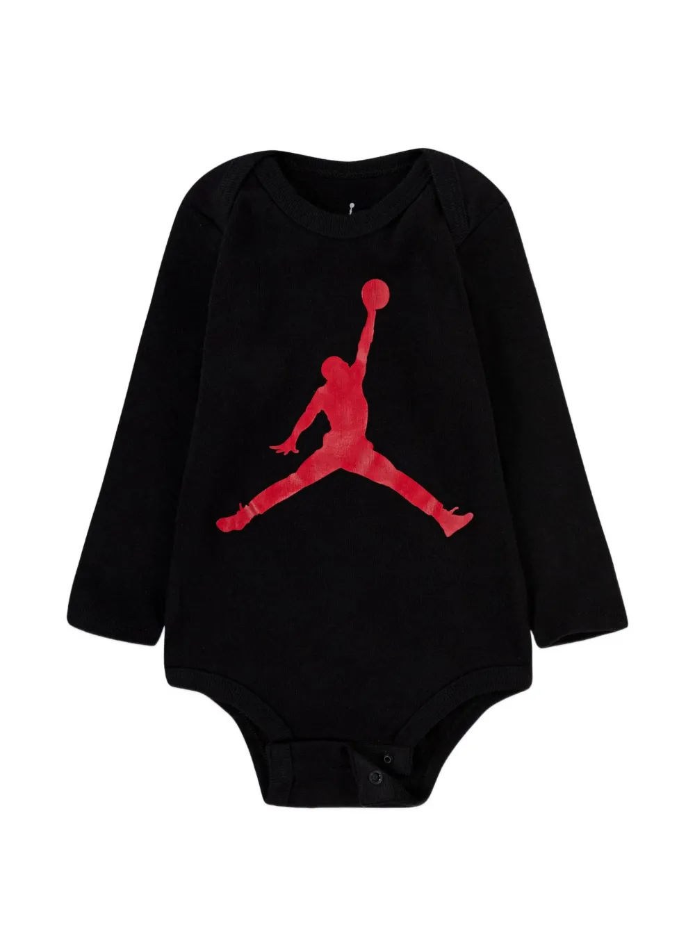 Jordan Kids Drie rompers met lange mouwen en grafische print Zwart