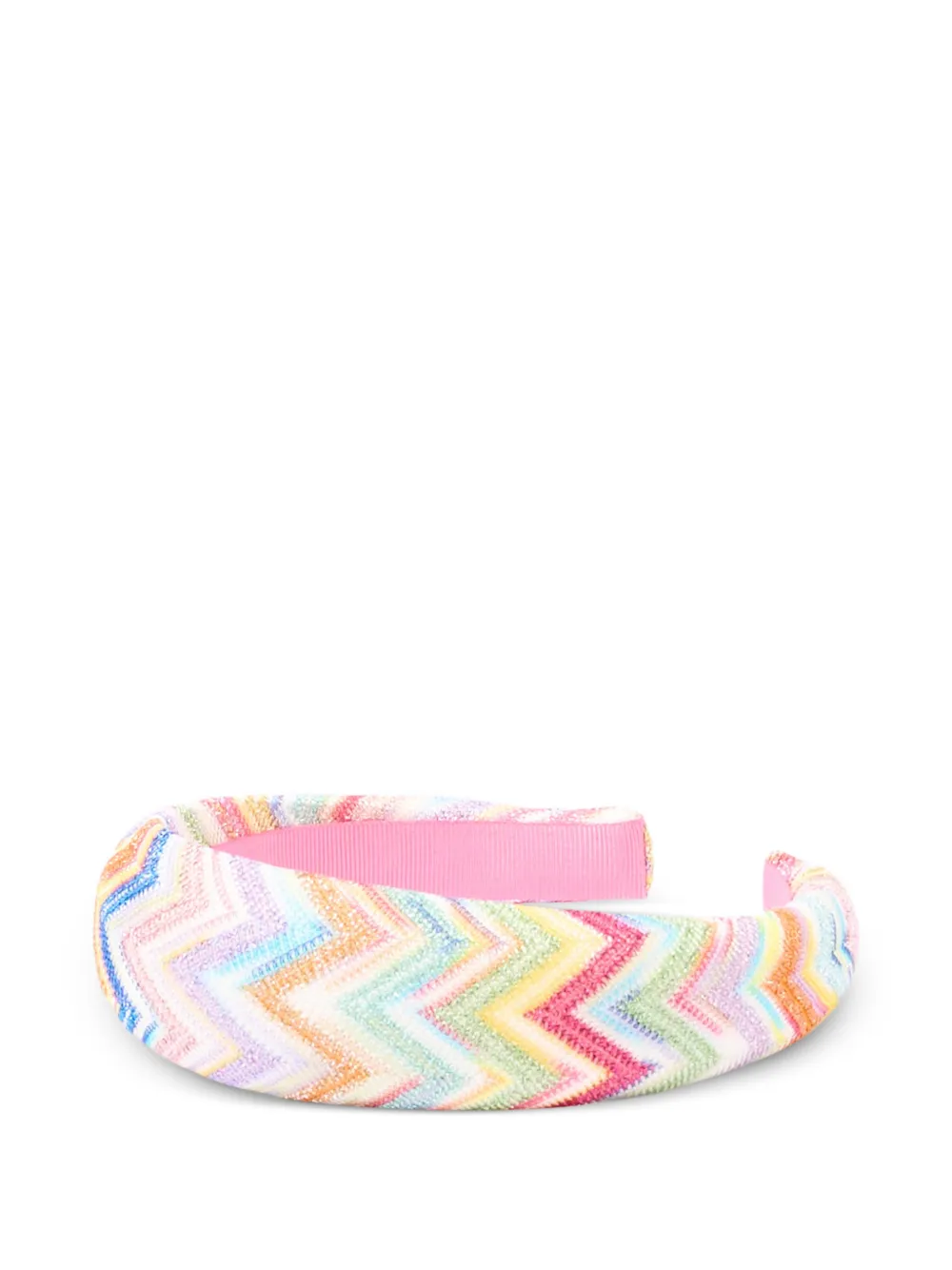  Missoni Kids Zig-zag Headband - Pink 
