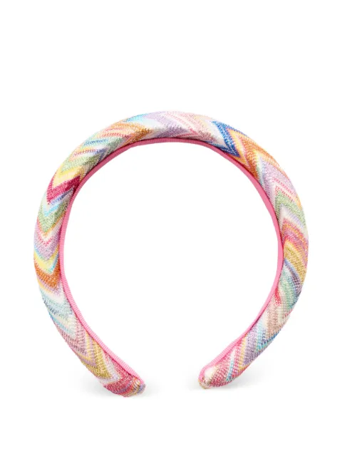 Missoni Kids zig-zag headband