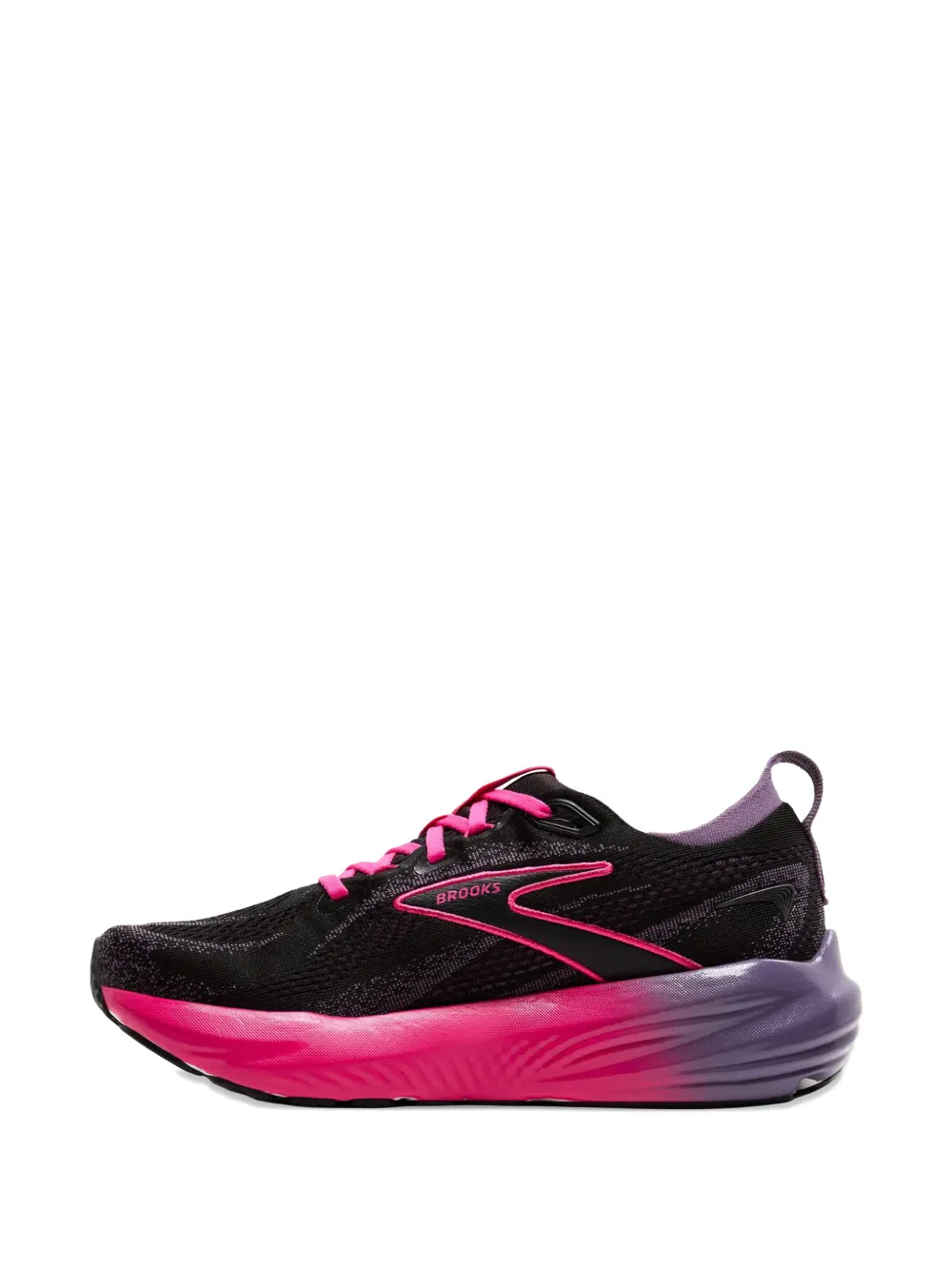 BROOKS Glycerin 22 fuchsia logo sneakers Zwart