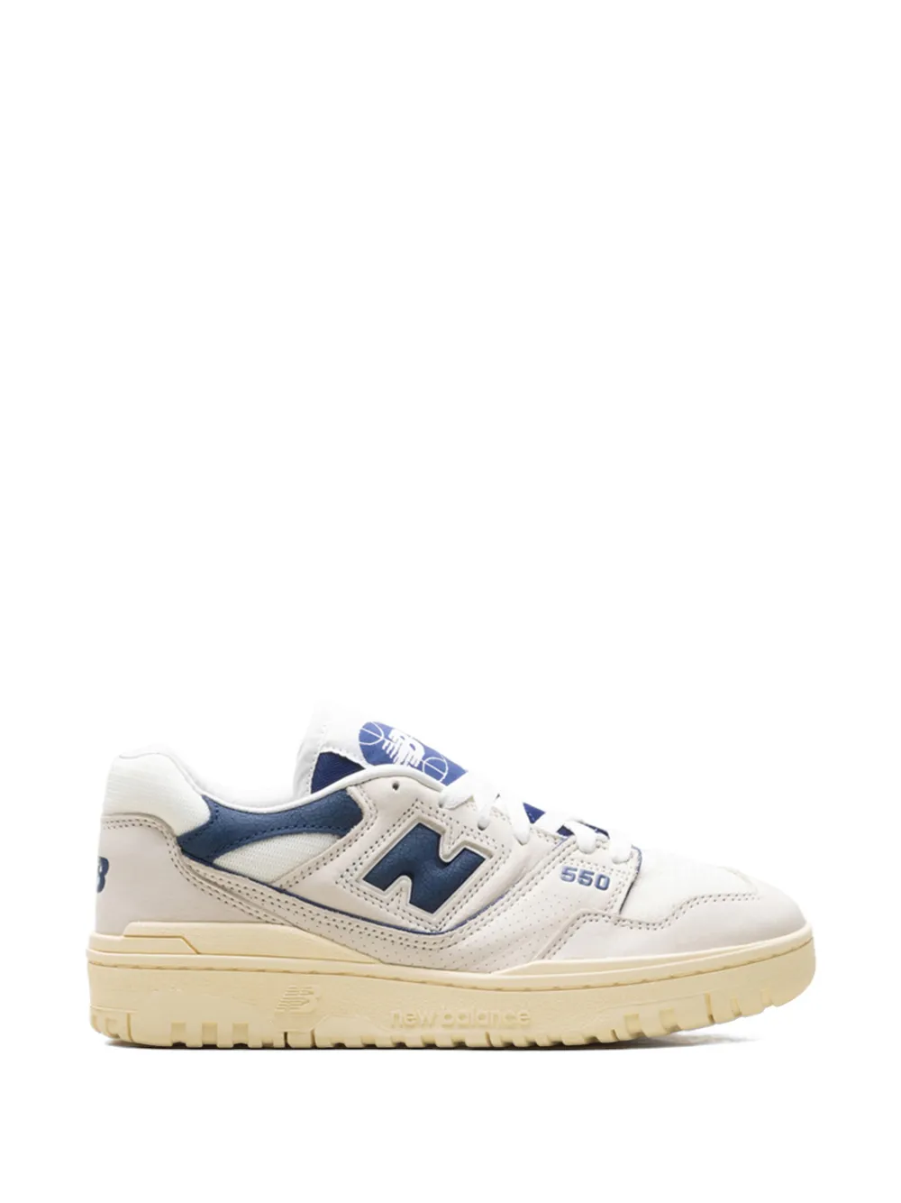 New Balance 550 logo sneakers - Toni neutri